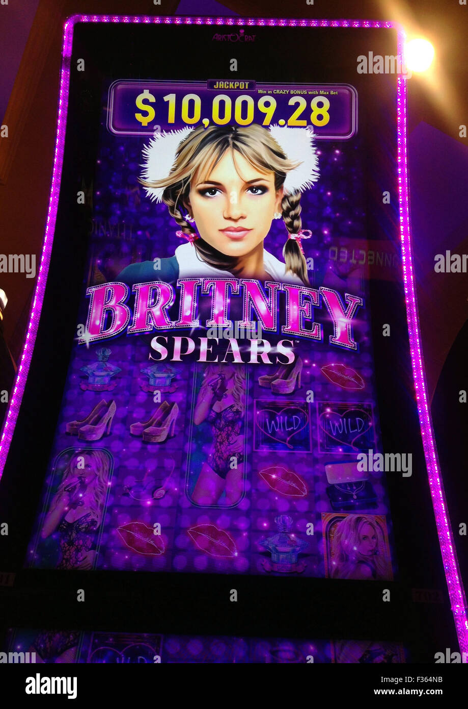 britney spears slot machine locator 2024
